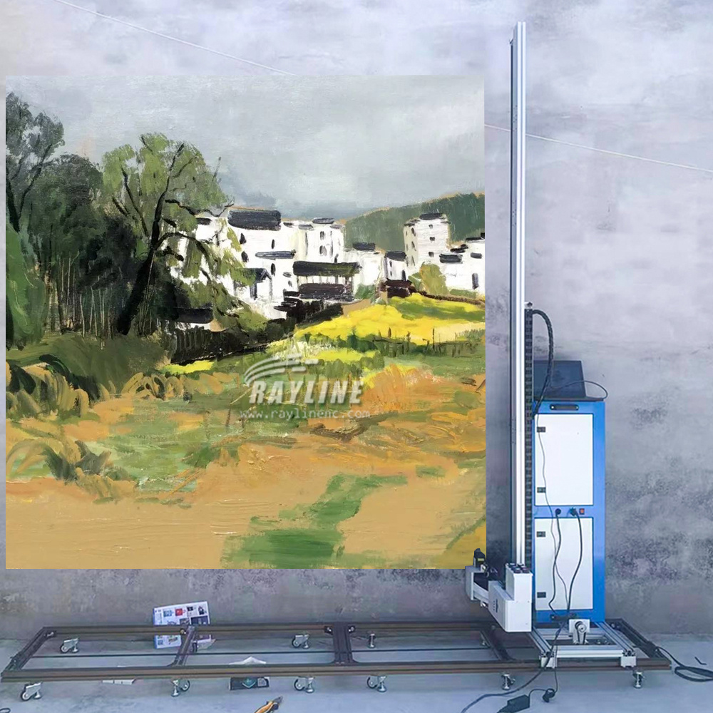 3D Printing Glass - Mesin Cetak Dinding UV Vertikal 3D