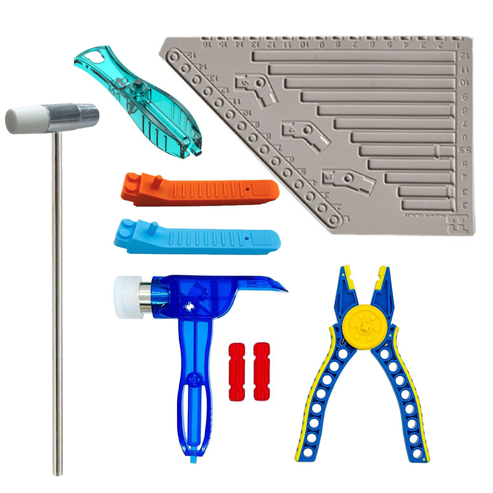 3D Printing Pdf - Pelat pengukur blok bangunan, mainan batu