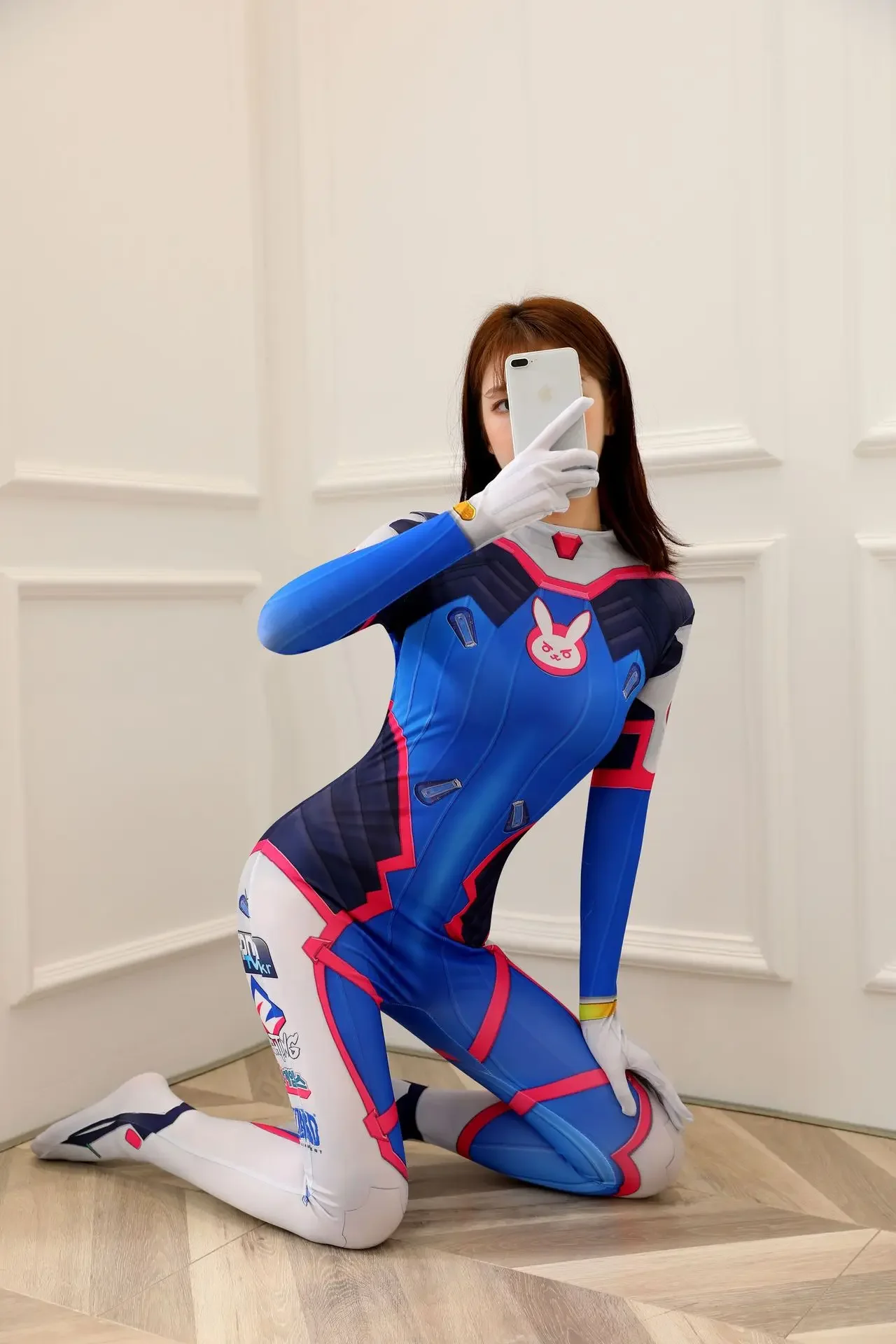 3D Printing Games Free - Kostum Jumpsuit Cosplay Game Wanita 3D