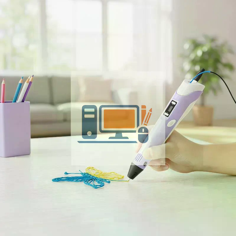 3D Printing Pen For Adults - Pena Cetak 3D Pena Cerdas Membuat