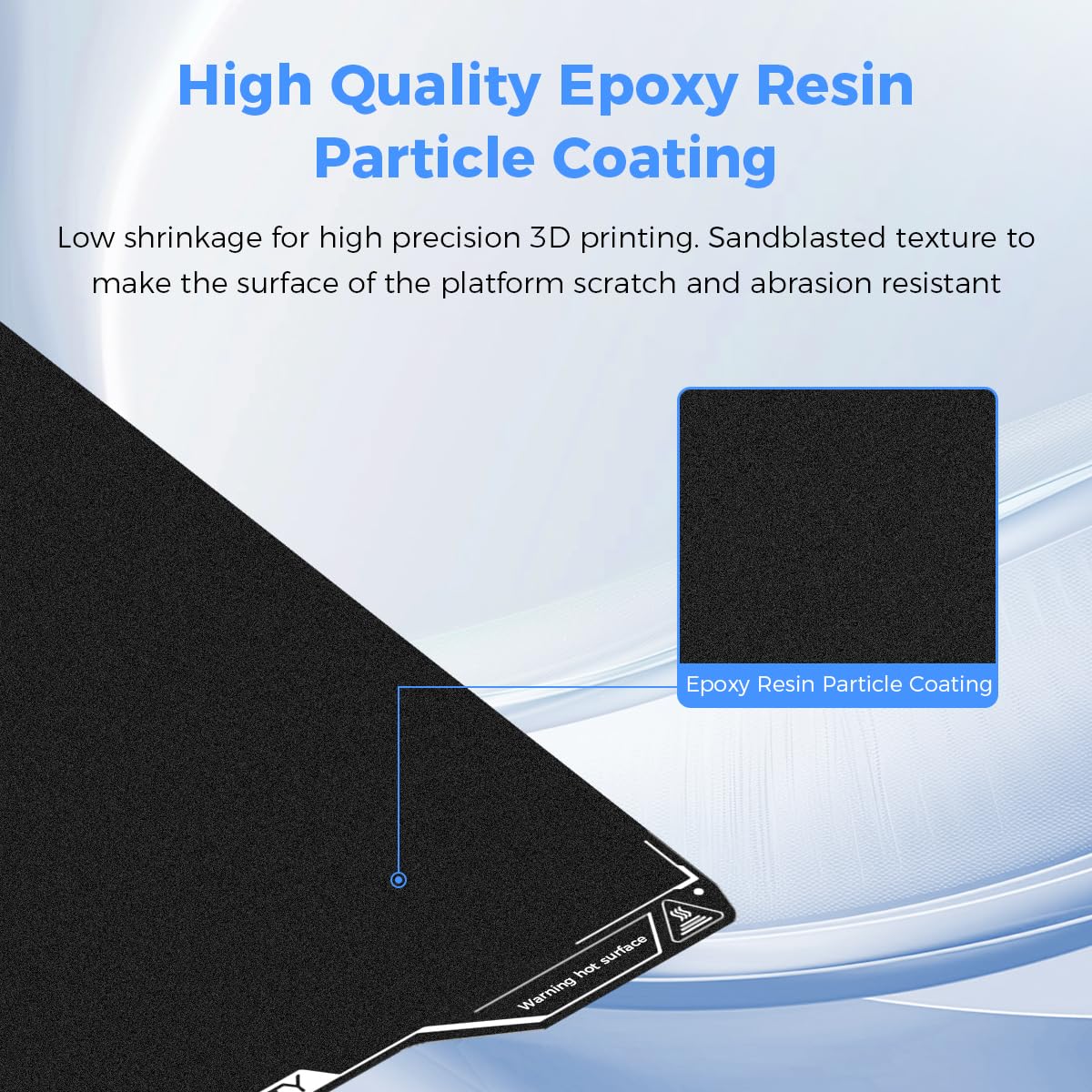 Pelat Pembuatan Resin Epoksi C - 3D Printing Pdf ulasan dan harga