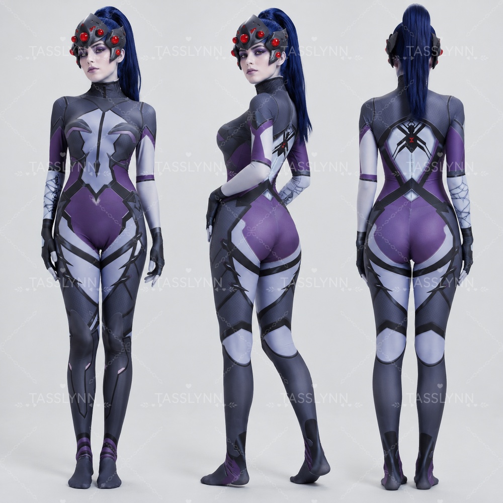 Kostum Cosplay Overwatch Widow - 3D Printing Games Free ulasan dan harga
