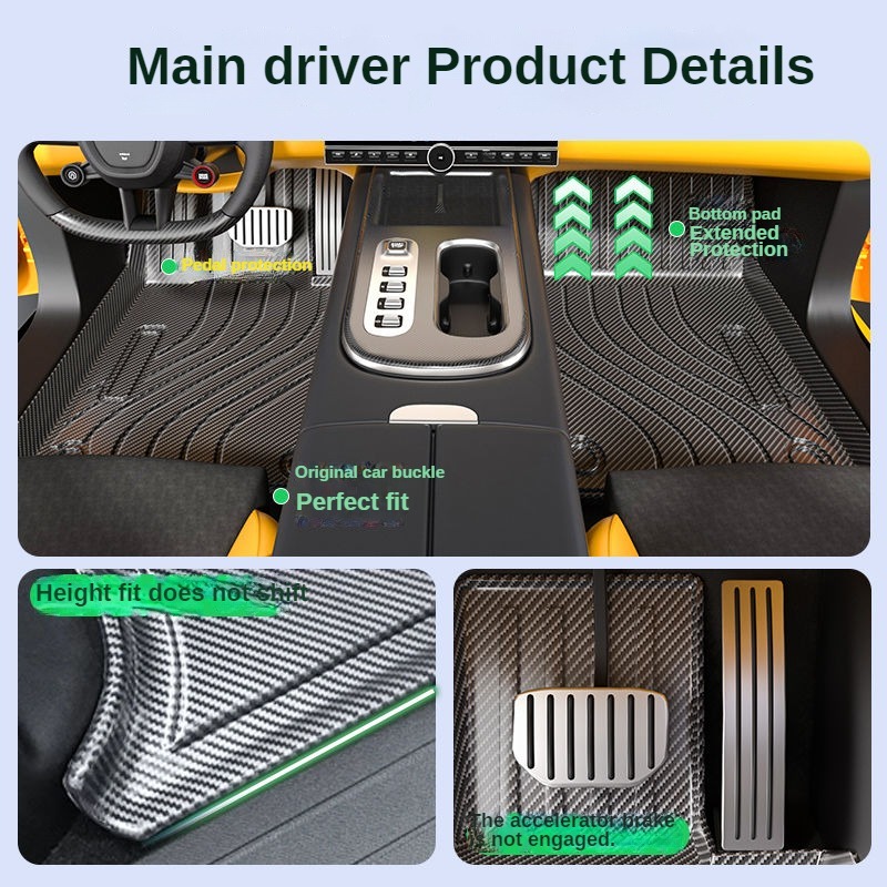Karpet Lantai Mobil Bermotif S - 3D Printing Tpe ulasan dan harga