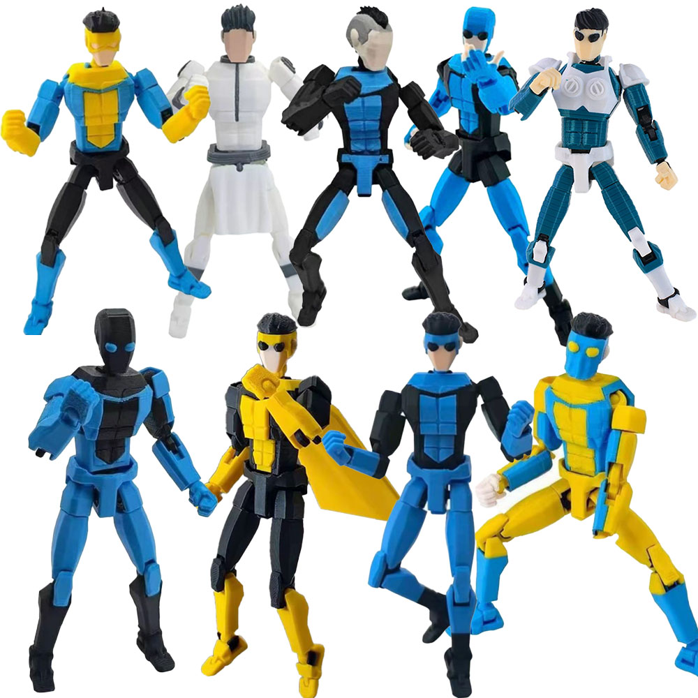 Figur 3D Invincible Omni-Man T - 3D Printing Titanium ulasan dan harga