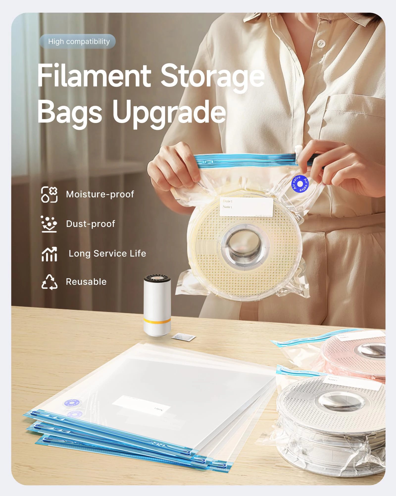 Tas Vakum Filamen Printer 3D d - 3D Printing Pdf ulasan dan harga
