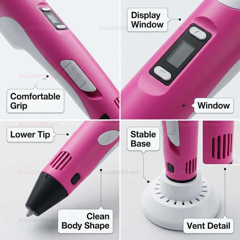 Pena Cetak 3D dengan Filamen P - 3D Printing Pen For Adults ulasan dan harga