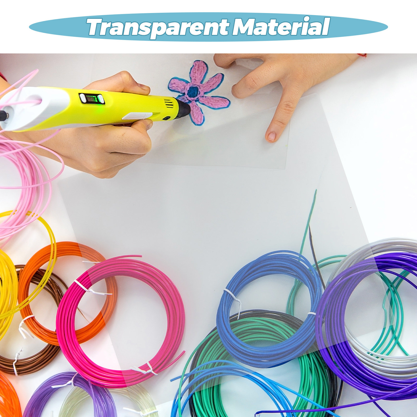 10 Buah Set Papan Pelacak Pena - 3D Printing Pen For Adults ulasan dan harga