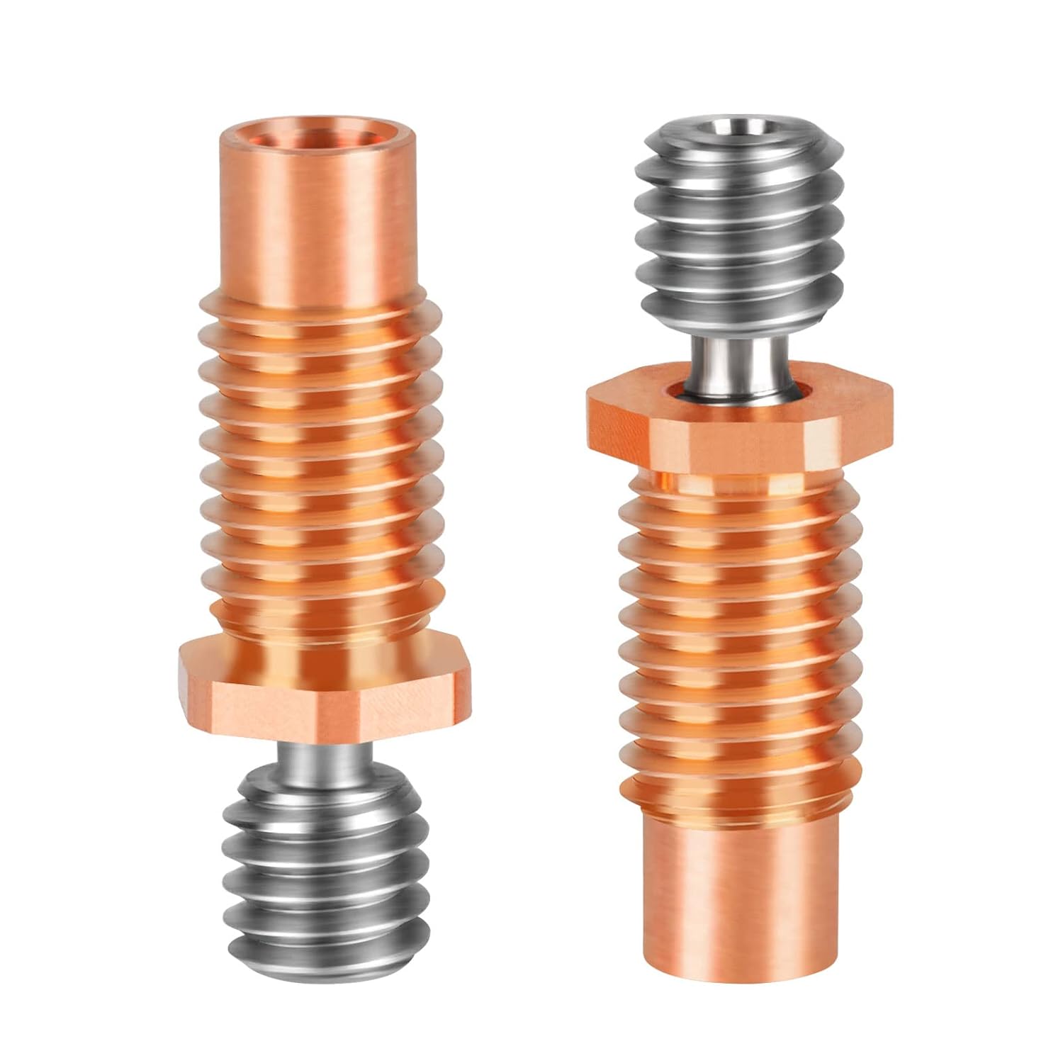 2 buah E3D V6 Hotend Heatbreak - 3D Printing Titanium ulasan dan harga